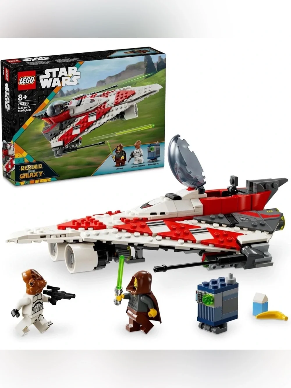 LEGO Star Wars Jedi Bob's Starfighter 305 pcs Set Ages 8+ New in Box